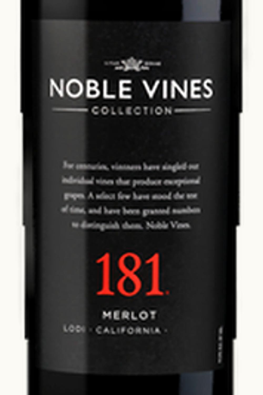 Noble Vines Noble Vines 181 Merlot, 2022