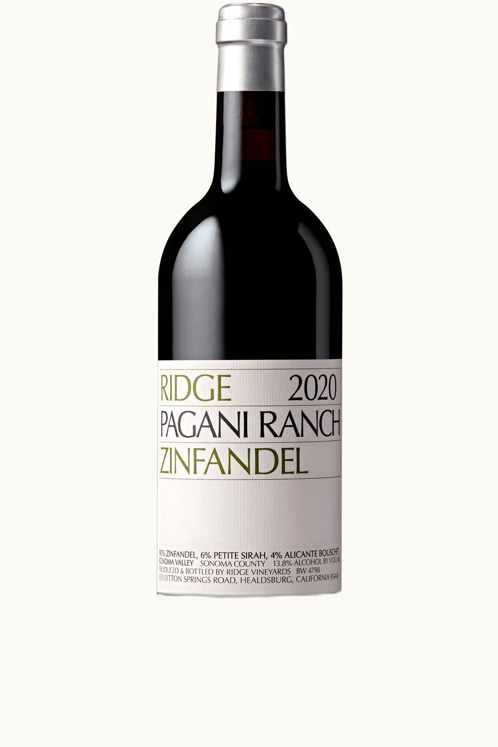 Ridge Vineyards Ridge Vineyards Pagani Ranch Zinfandel, 2021
