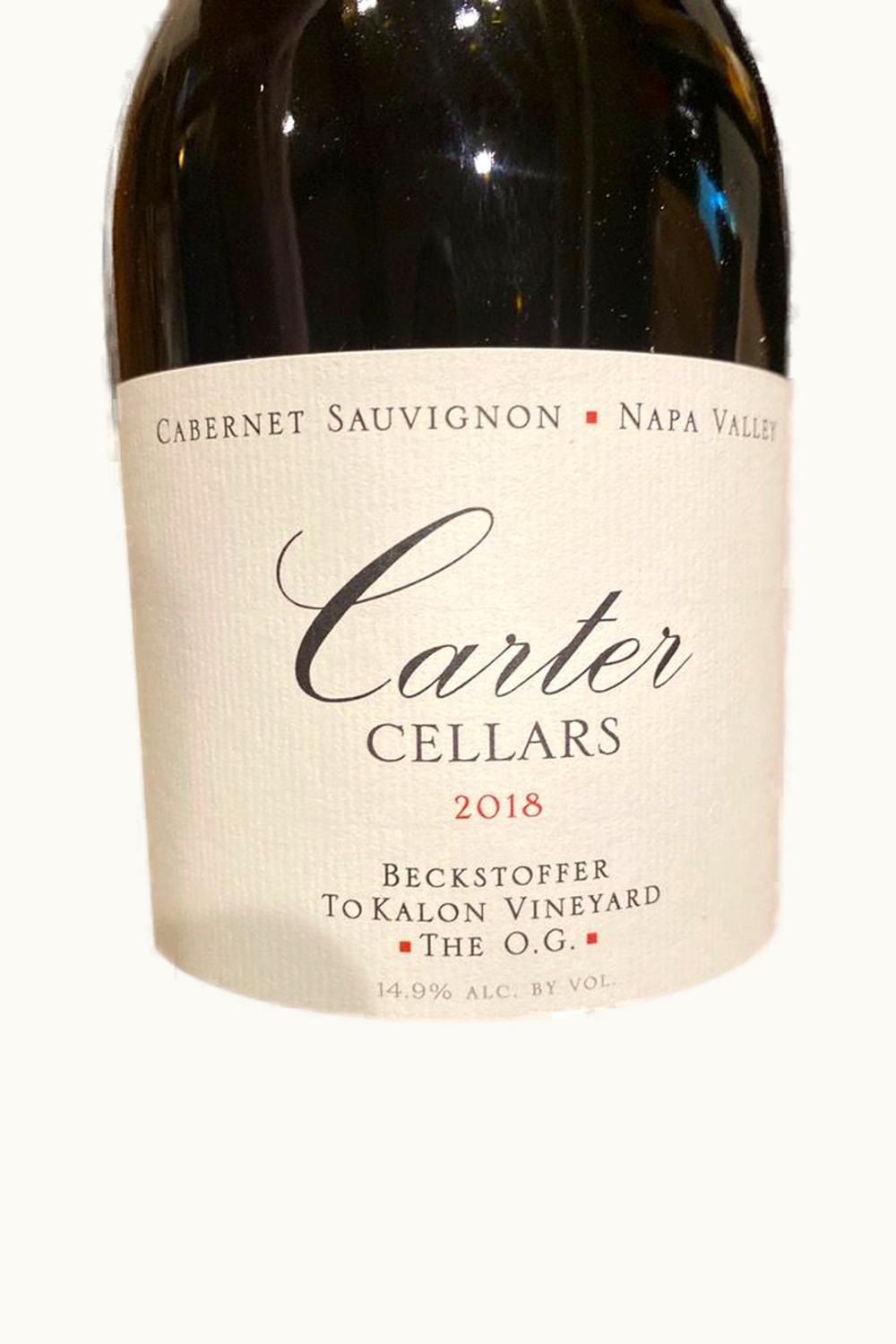 Carter Cellars Beckstoffer To Kalon The G.T.O. Cab Sauv, 2018