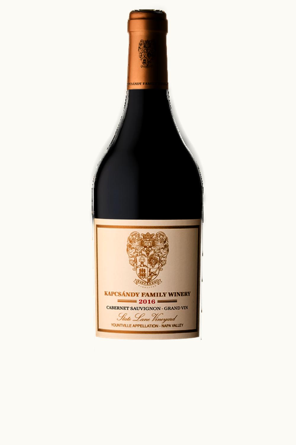 Kapcsandy Family Kapcsandy Family State Lane Grand Cab Sauv, 2016