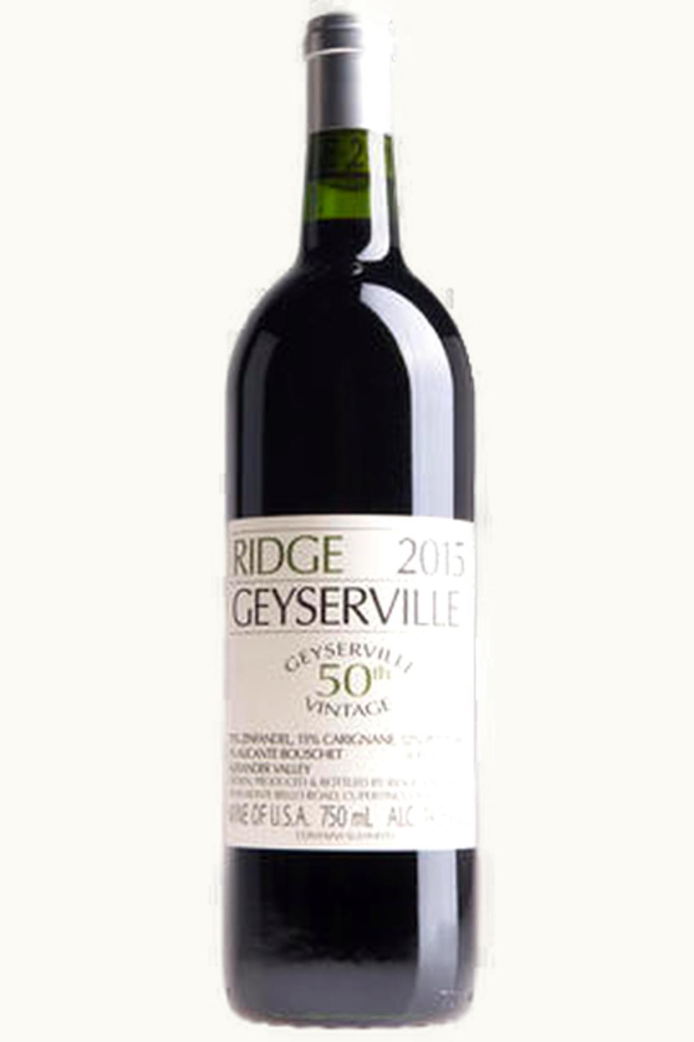 Ridge Vineyards Ridge Vineyards Geyserville, 2015