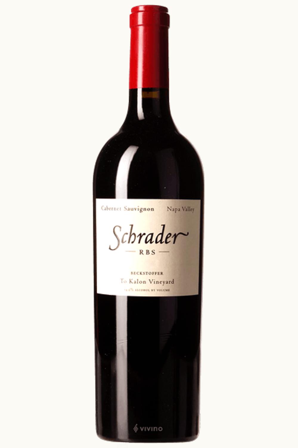 Schrader Cellars Schrader Cellars RBS Beckstoffer To Kalon Cab Sauv, 2015