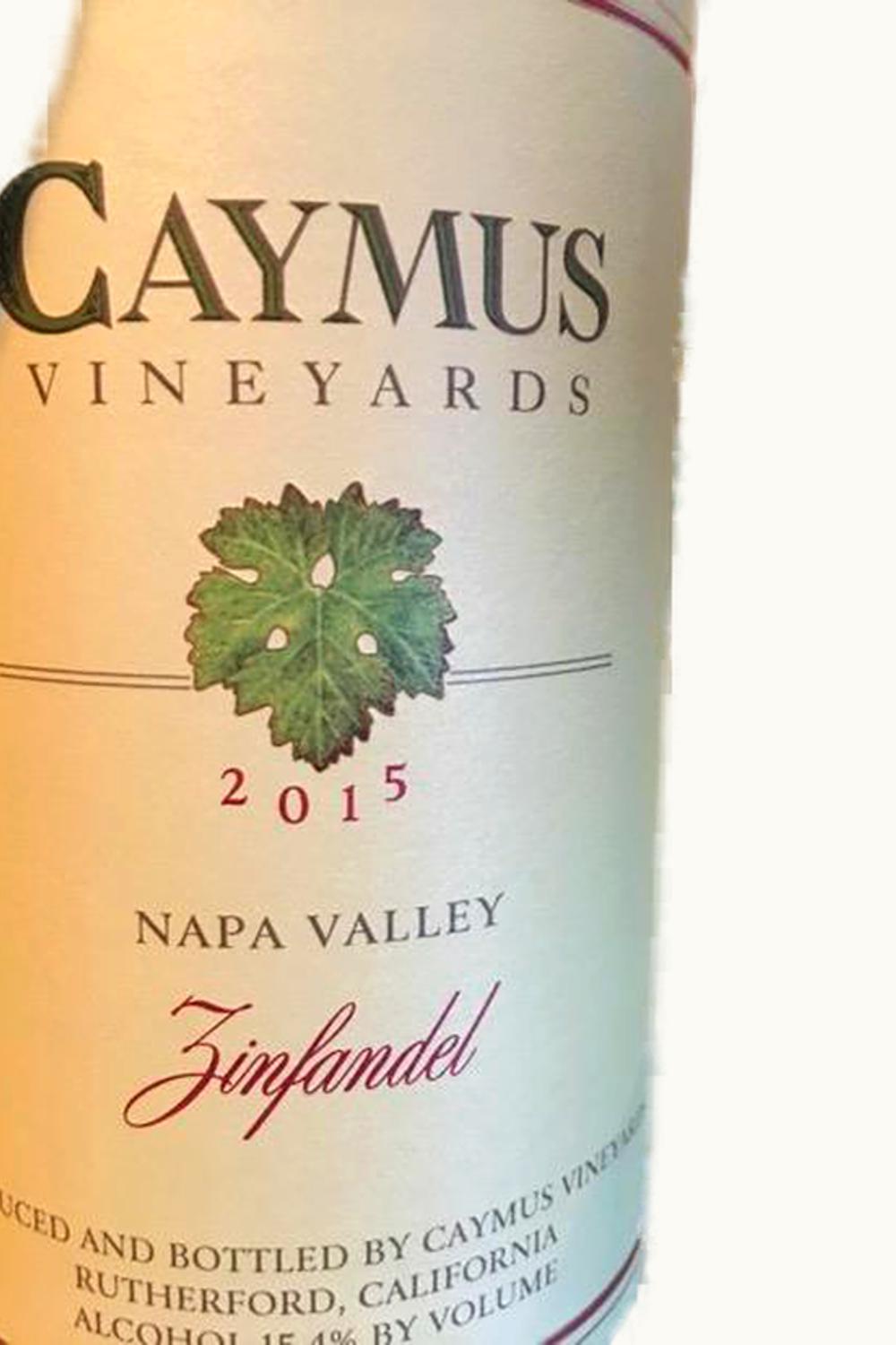 Caymus Vineyards Caymus Vineyards Zinfandel, 2015