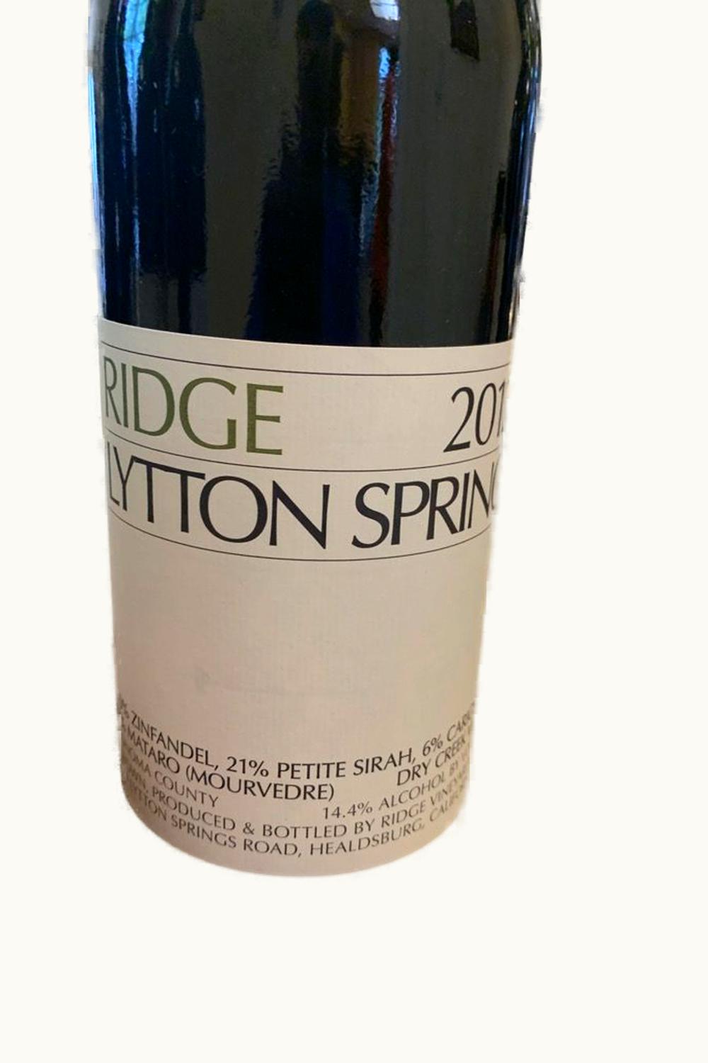 Ridge Vineyards Ridge Vineyards Lytton Springs, 2014