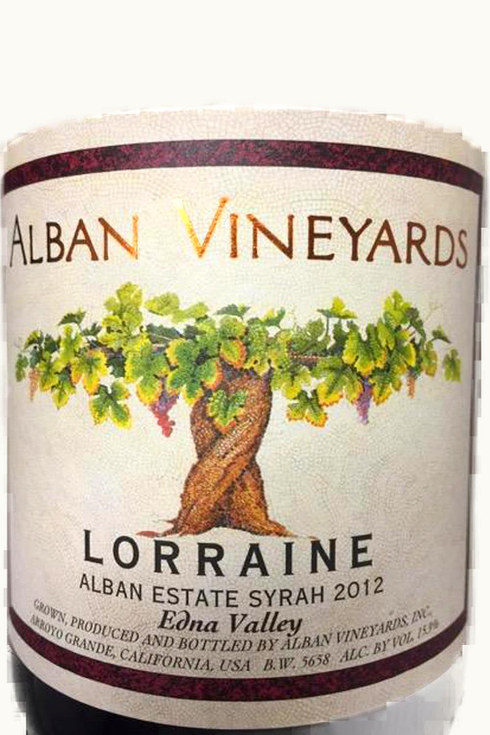 Alban Alban Lorraine Estate Sra, 2012