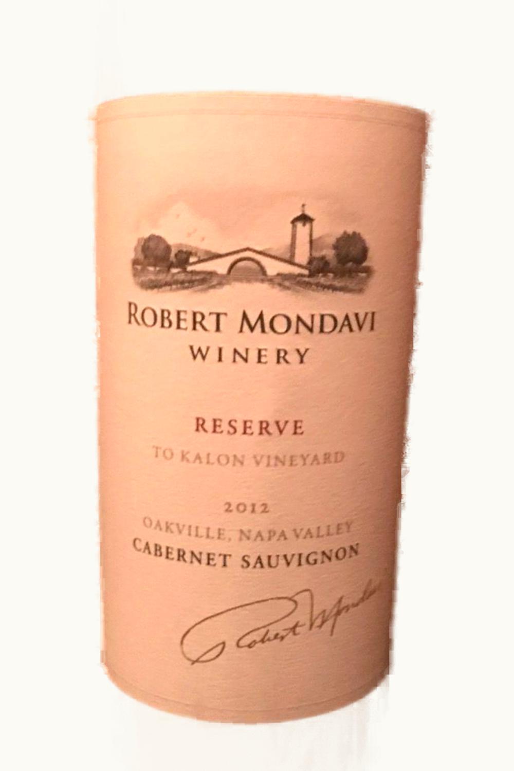 Robert Mondavi Robert Mondavi Reserve Cab Sauv, 2012
