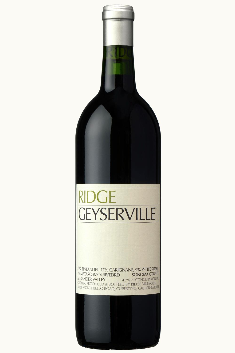 Ridge Vineyards Ridge Vineyards Geyserville, 2012