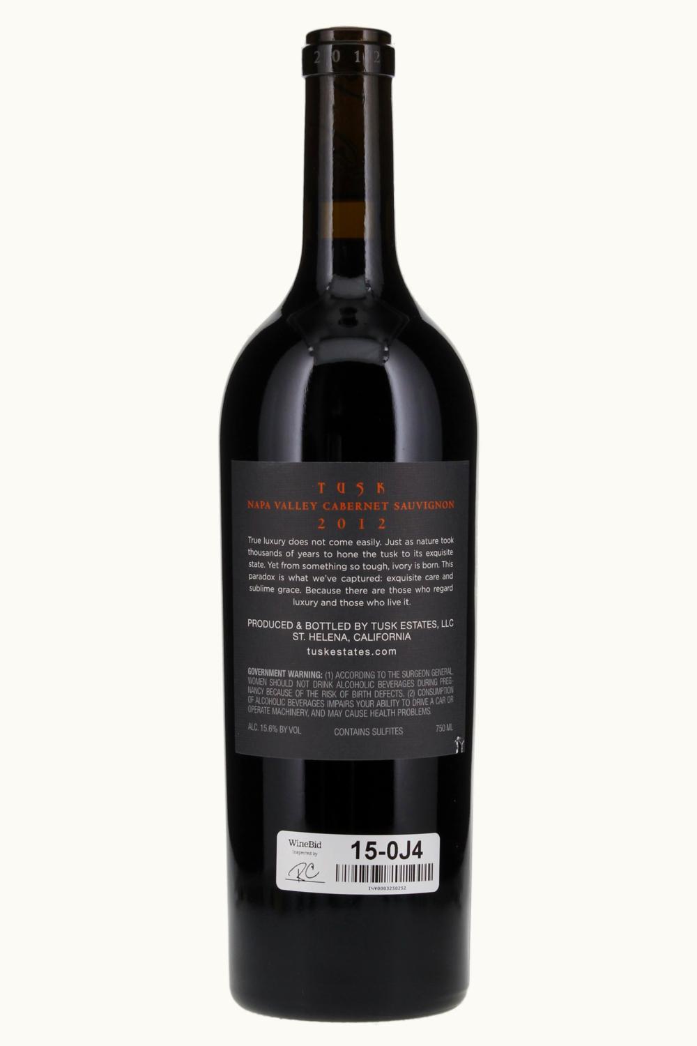 Tusk Estate Tusk Estate Cab Sauv, 2012