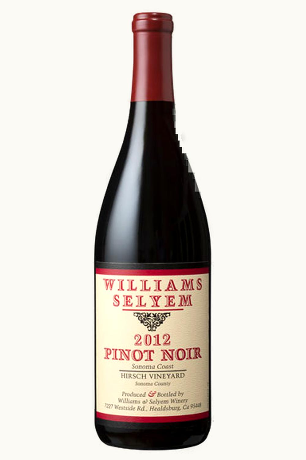 Williams Selyem Williams Selyem Pinot Noir, 2012