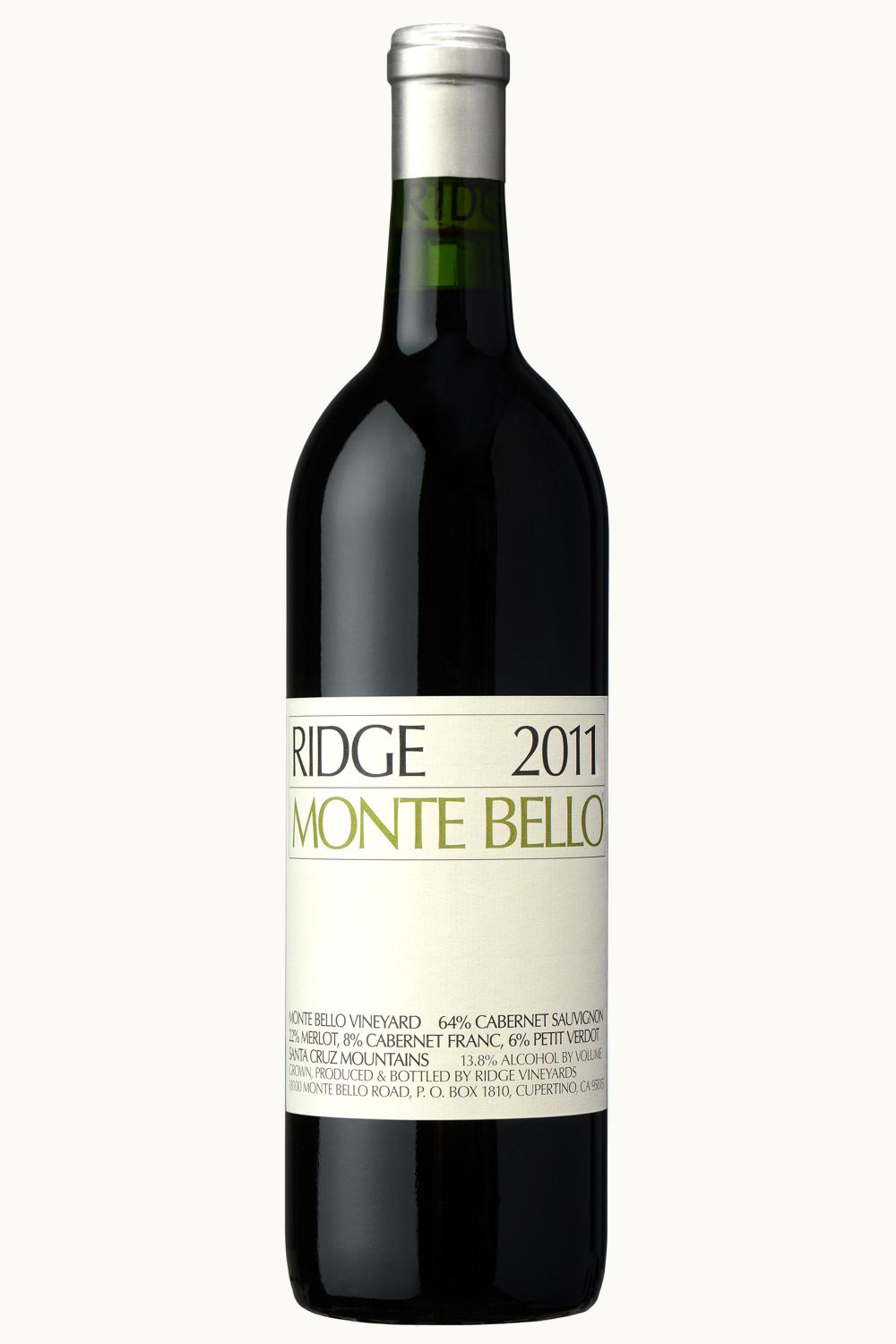 Ridge Vineyards Ridge Vineyards Monte Bello, 2011