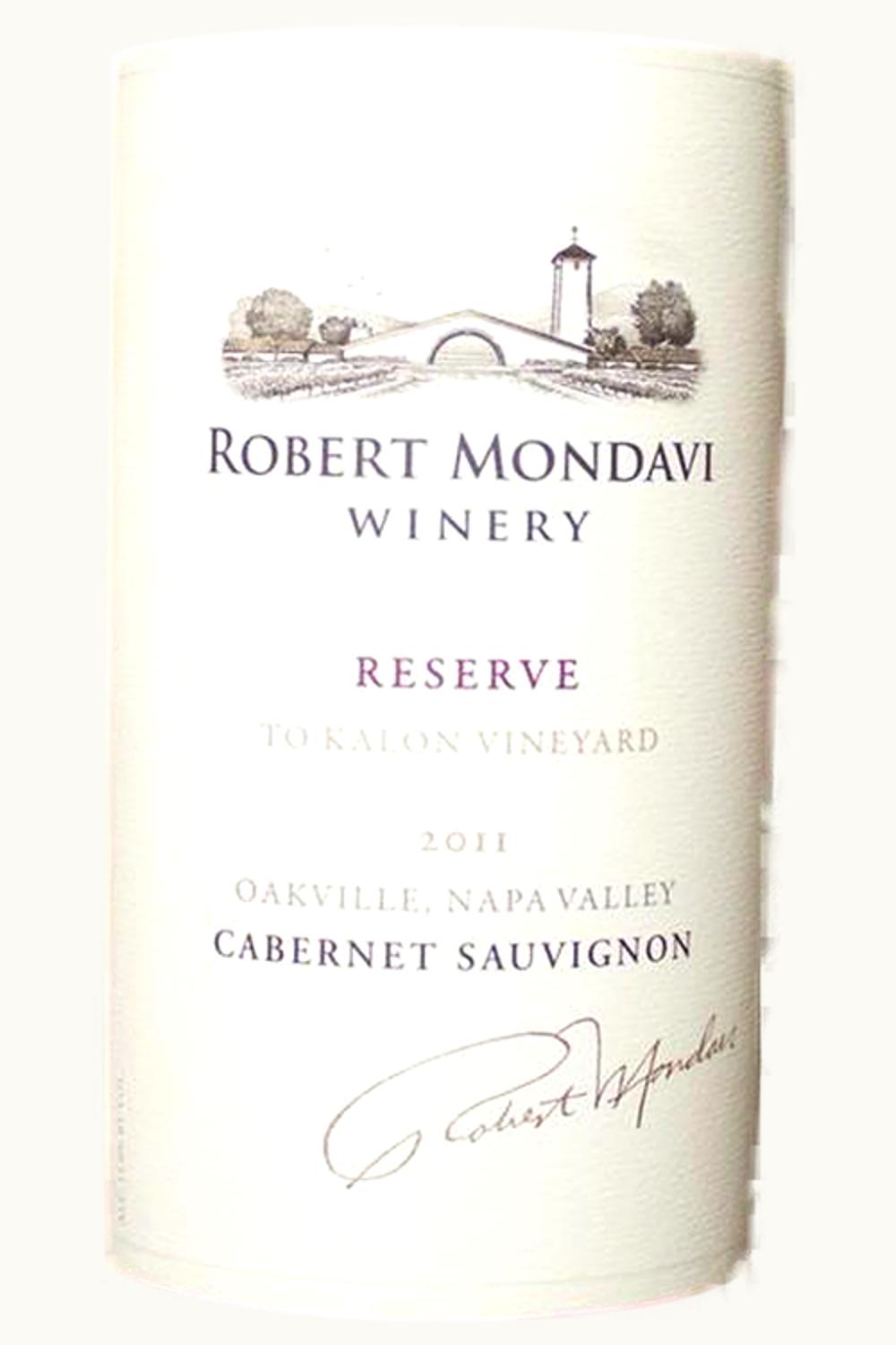 Robert Mondavi Robert Mondavi Reserve Cabernet Sauvignon, 2011