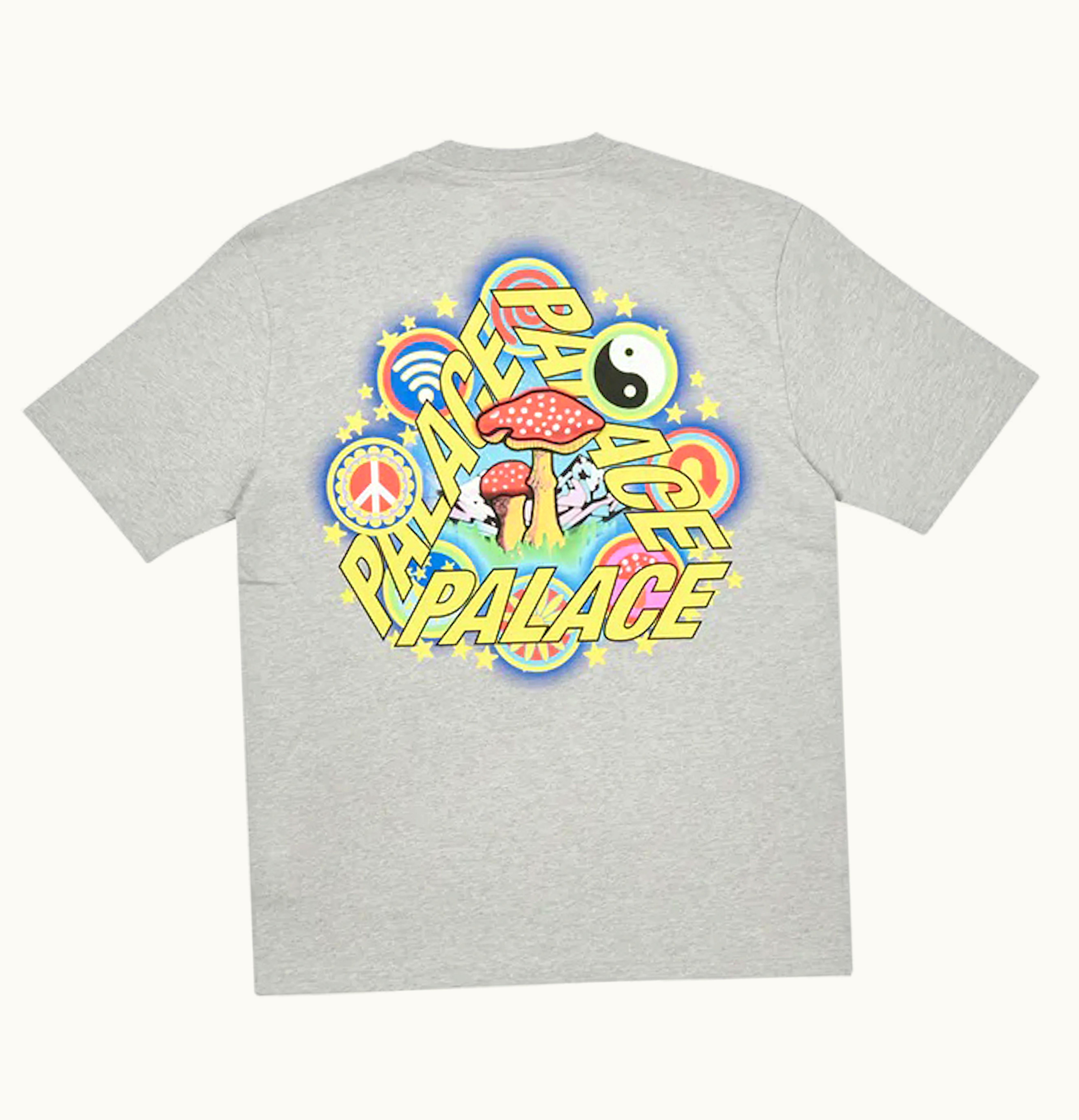 Palace Bun 5G T shirt Grey Marl