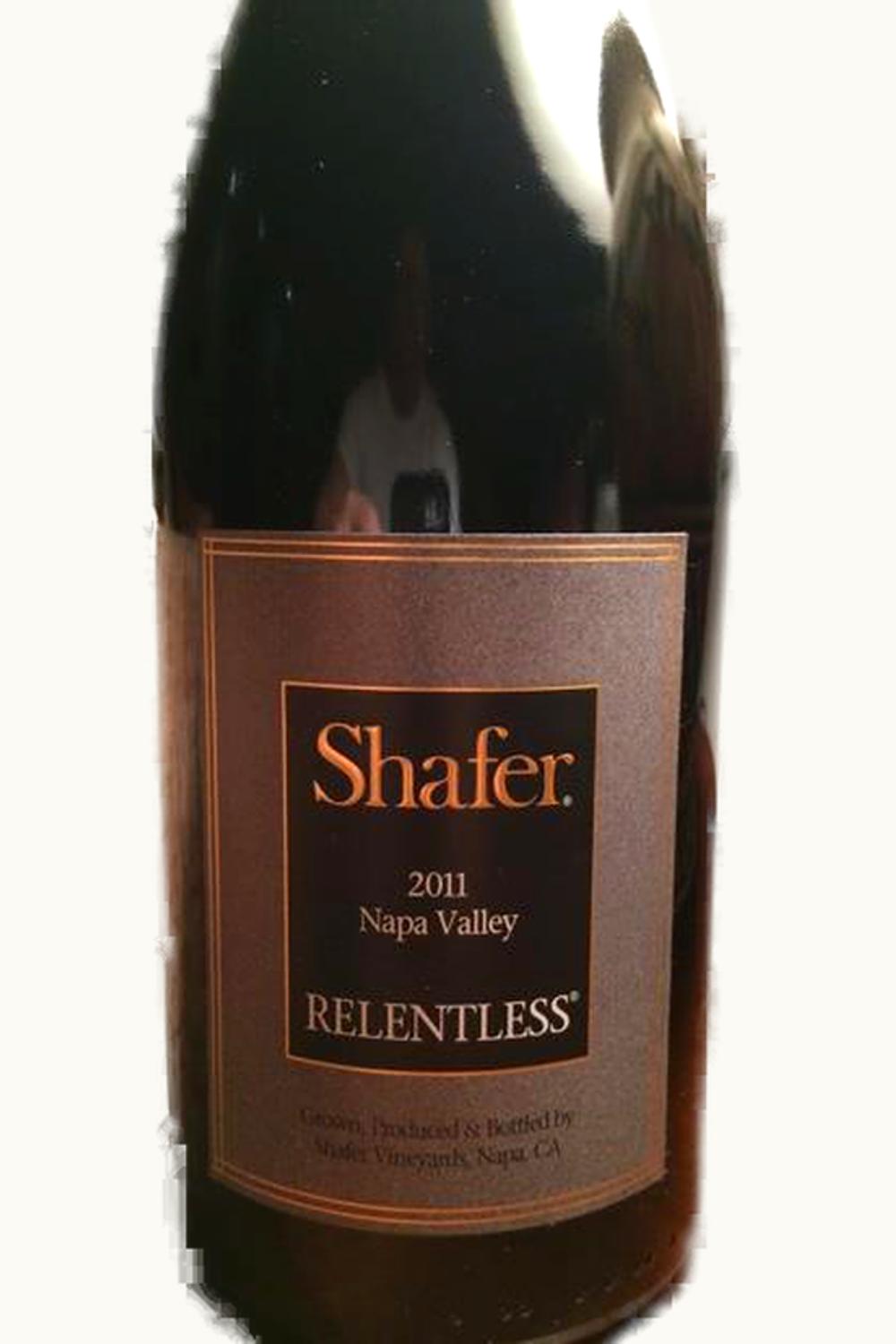 Shafer Vineyards Shafer Vineyards Relentless, 2011