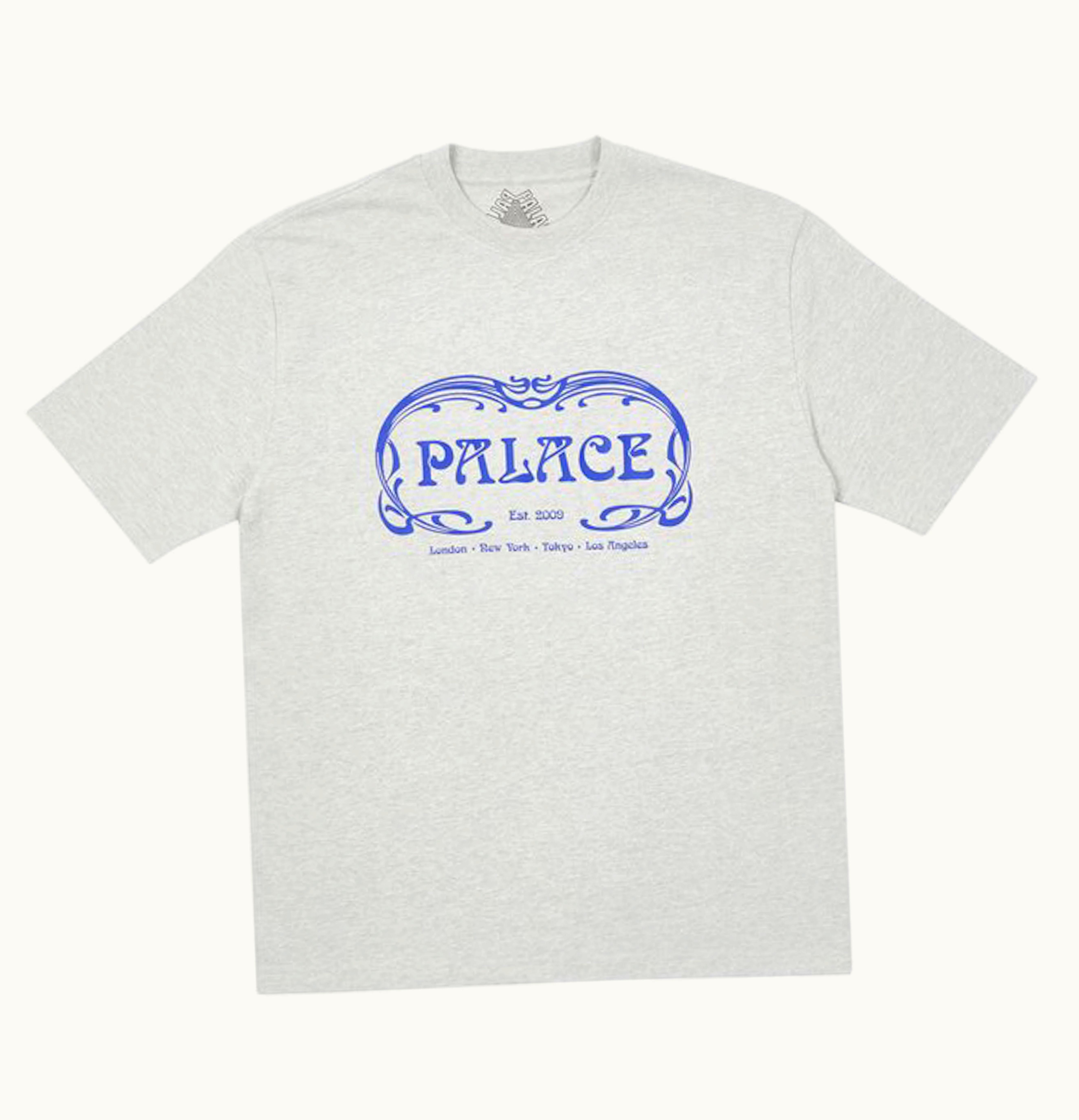 Palace Palais T shirt Grey Marl