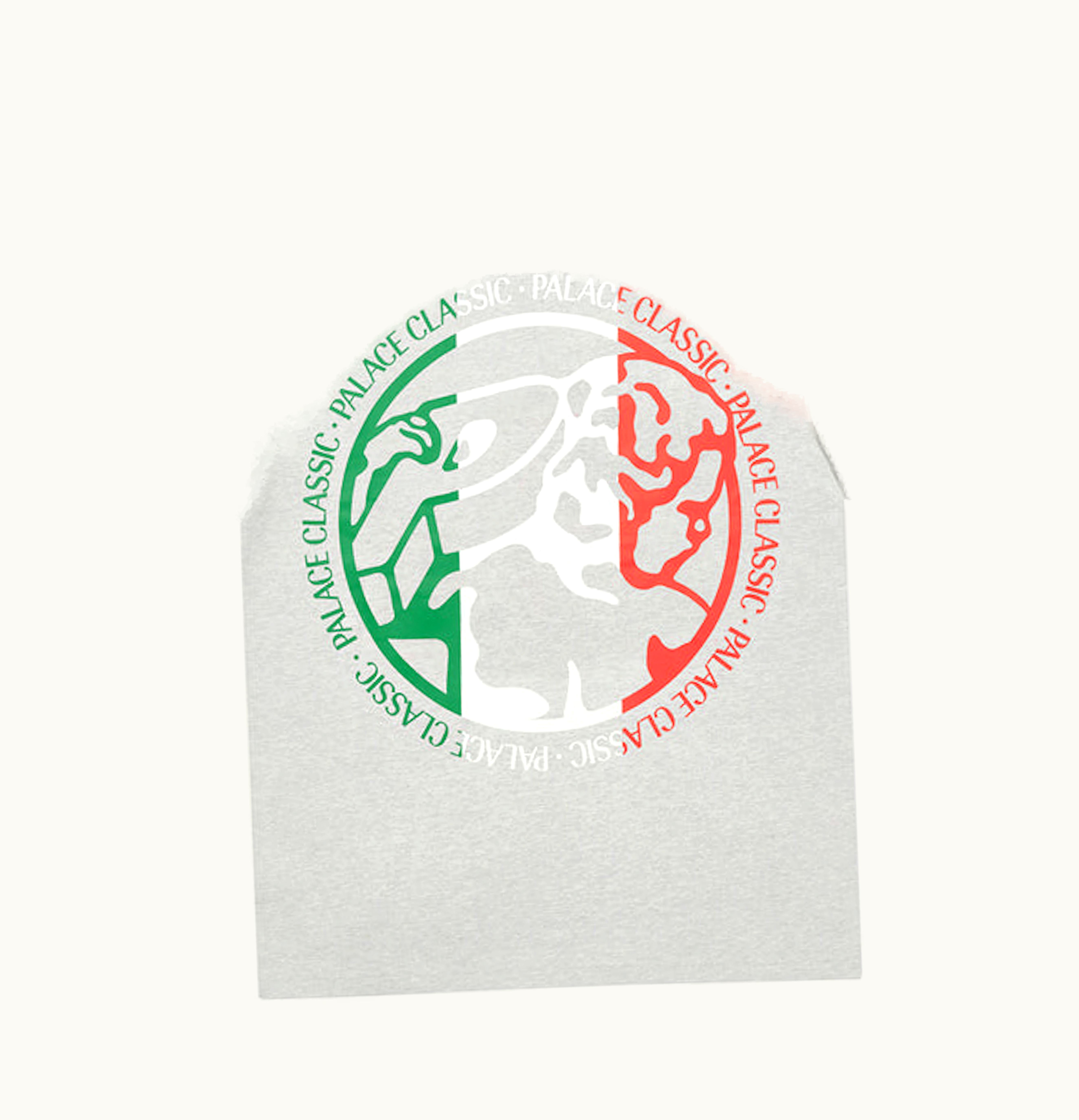 Palace Classico T shirt Grey Marl