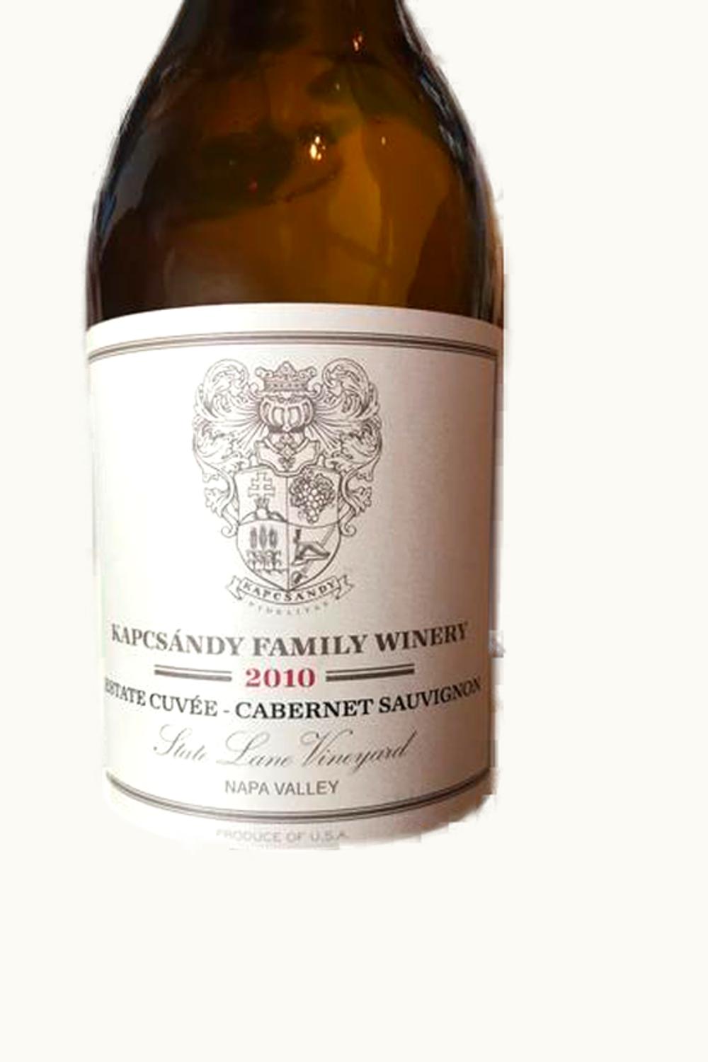Kapcsandy Family Kapcsandy Family State Lane Grand Cabernet Sauvignon, 2010