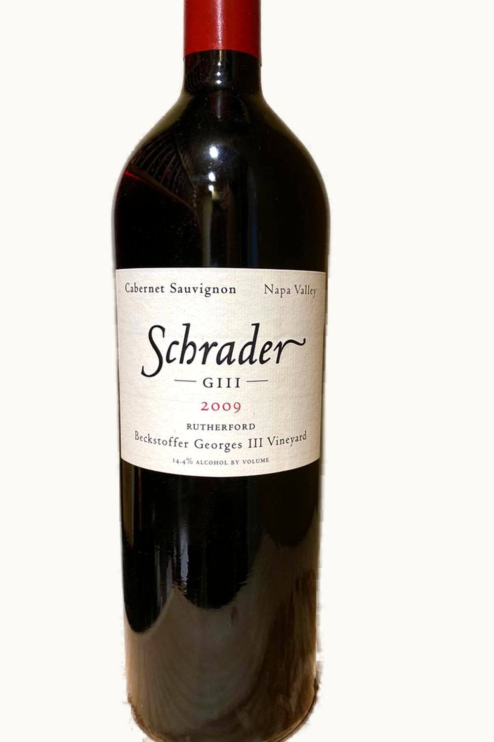 Schrader Cellars Schrader Cellars GIII Beckstoffer George III Cabernet Sauvignon, 2010