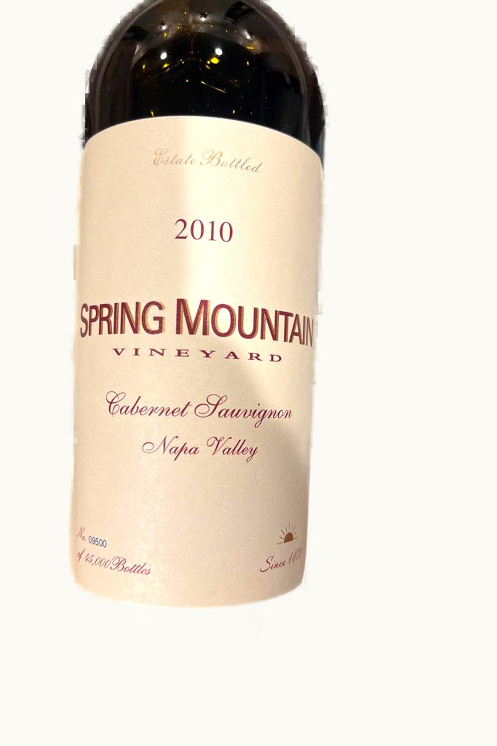 Spring Mountain Spring Mountain Cabernet Sauvignon, 2010