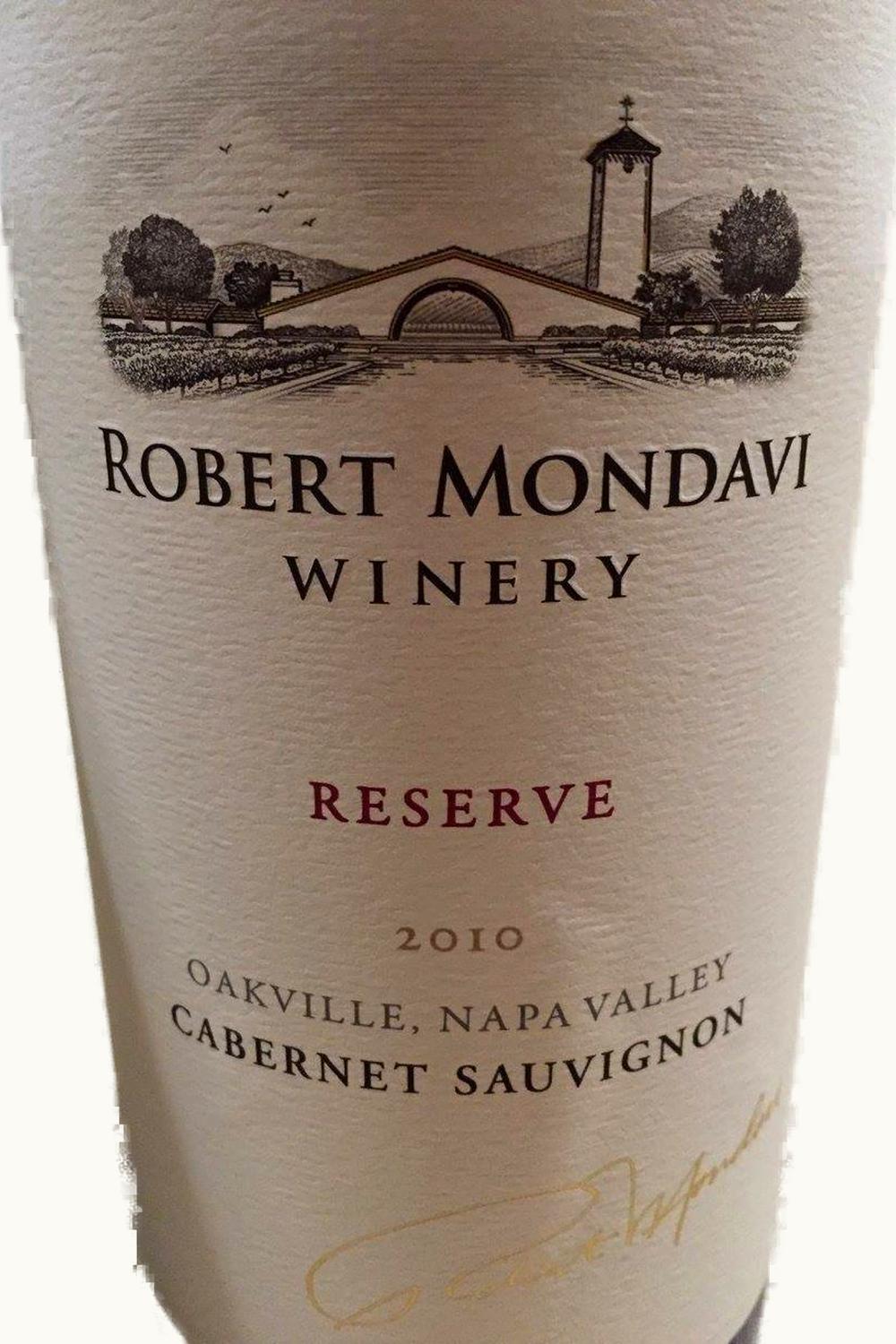 Robert Mondavi Robert Mondavi Cabernet Sauvignon, 2010