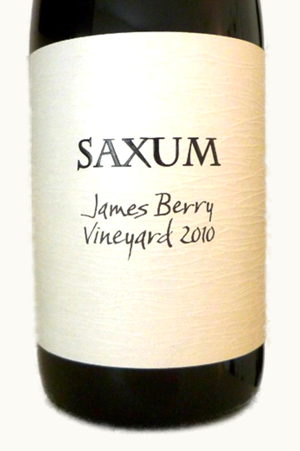 Saxum Saxum James Berry, 2009