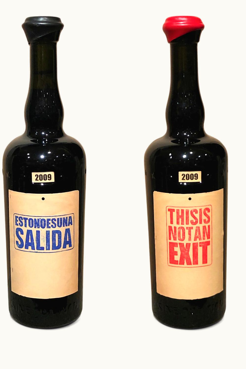 Sine Qua Non Sine Qua Non Esto No Es Una Salida (This Is An Exit) Syrah, 2009