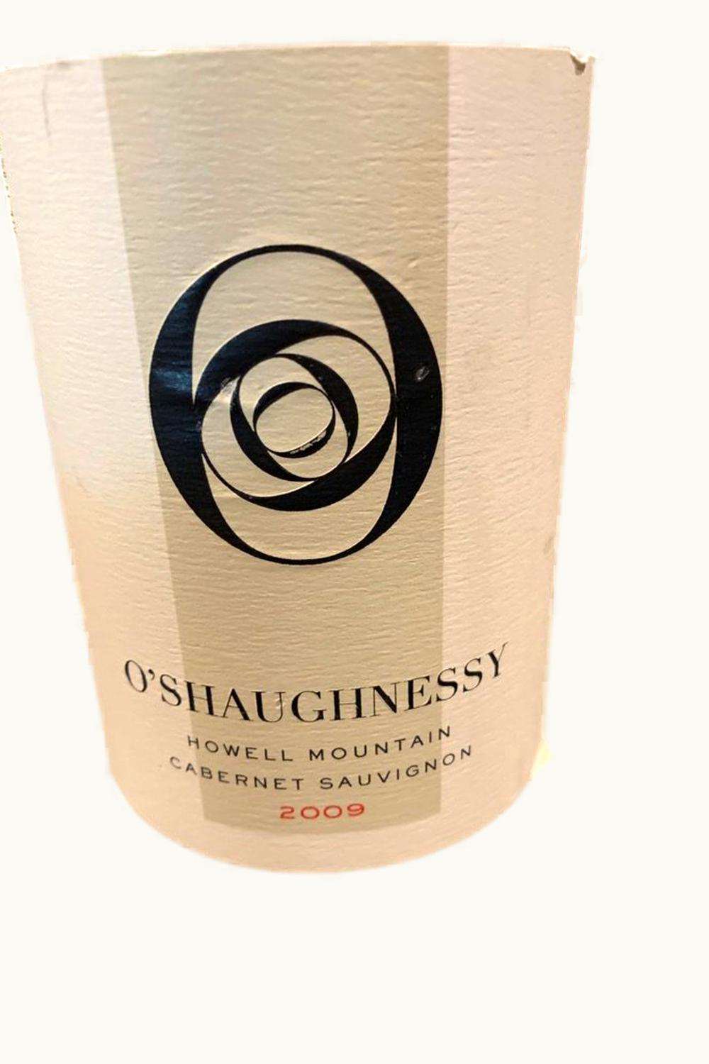 O'Shaughnessy Estate O'Shaughnessy Estate Cabernet Sauvignon, 2009