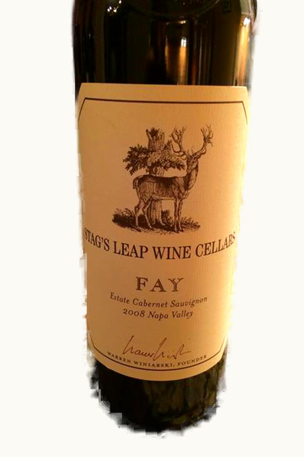 Stags' Leap Stags' Leap Fay Cabernet Sauvignon, 2008