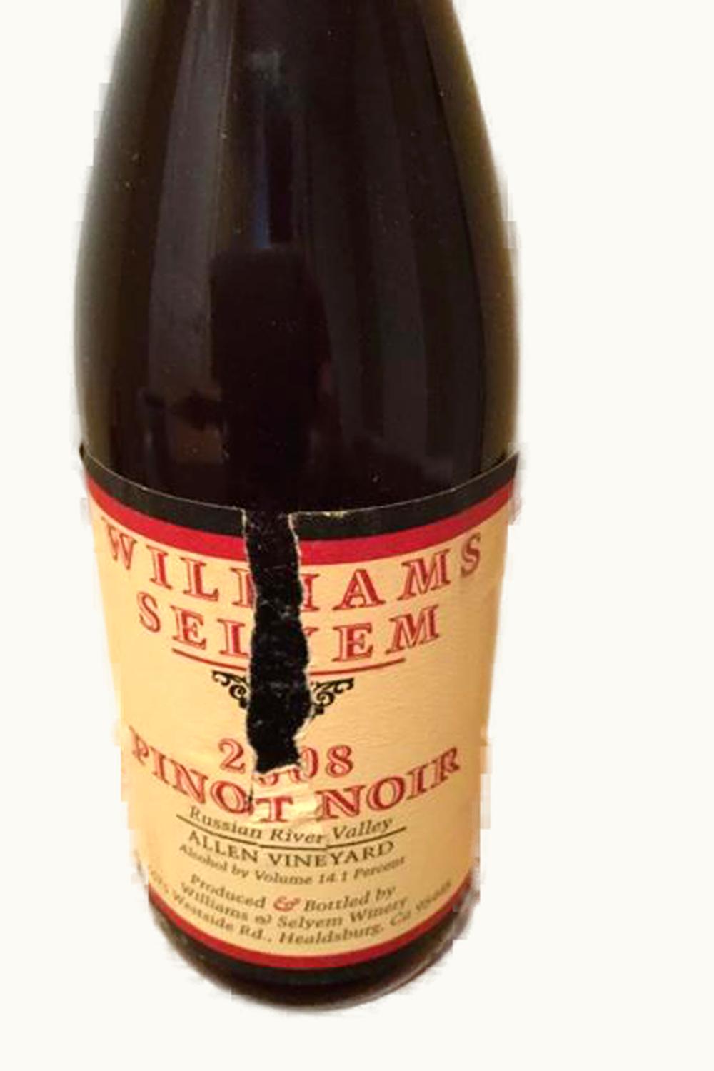 Williams Selyem Williams Selyem Pinot Noir, 2008