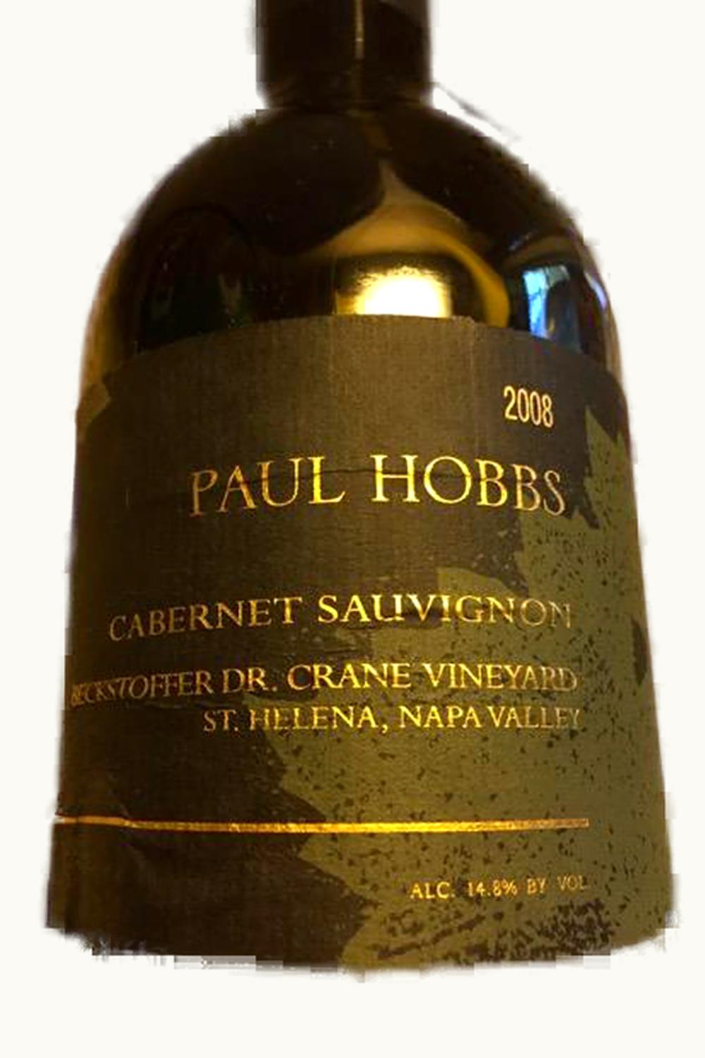 Paul Hobbs Paul Hobbs Beckstoffer Dr. Crane Cabernet Sauvignon, 2008