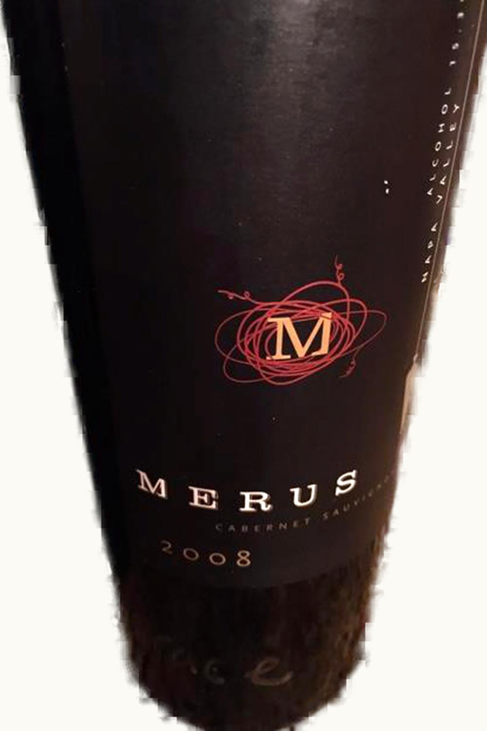 Merus Merus Cabernet Sauvignon, 2008
