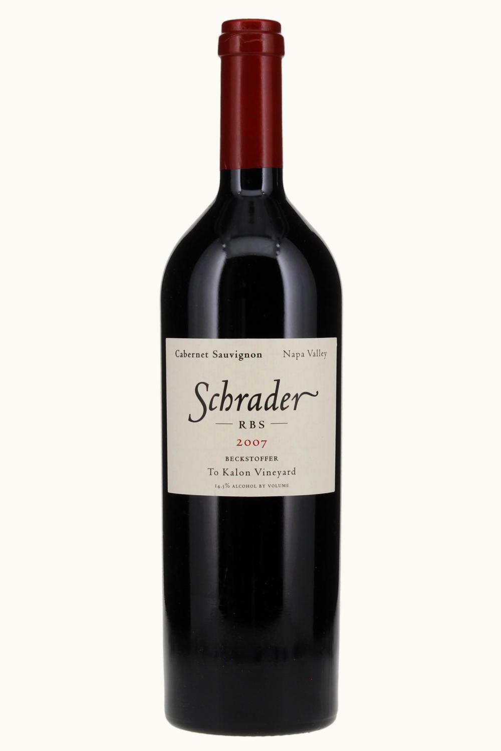 Schrader Cellars RBS Beckstoffer To Kalon Cabernet Sauvignon, 2007