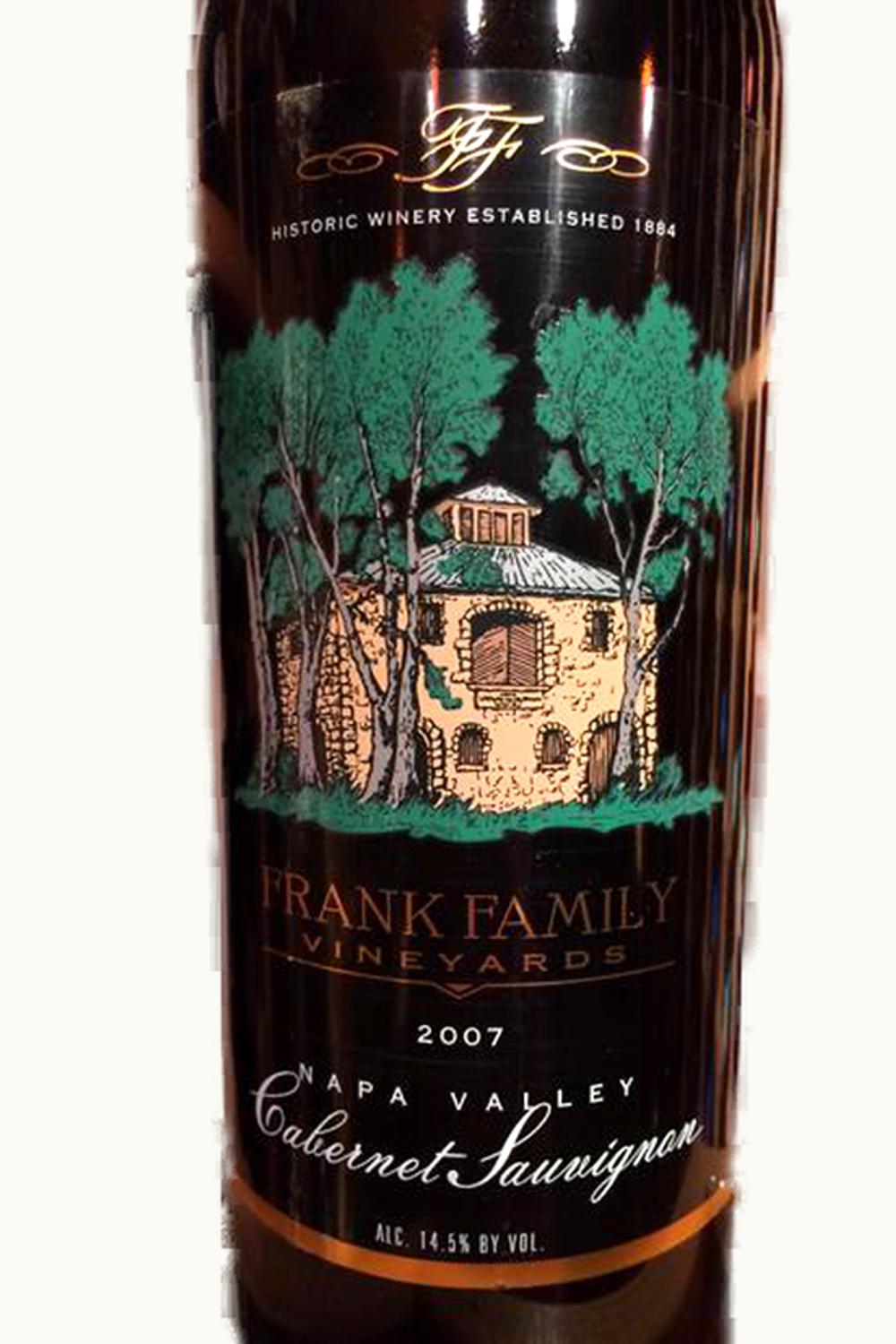Frank Family Cabernet Sauvignon, 2007