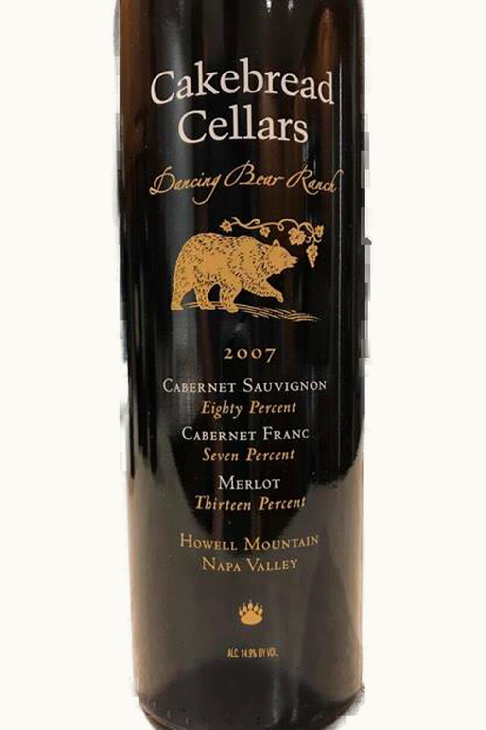 Cakebread Cellars Dancing Bear Ranch Red, 2007