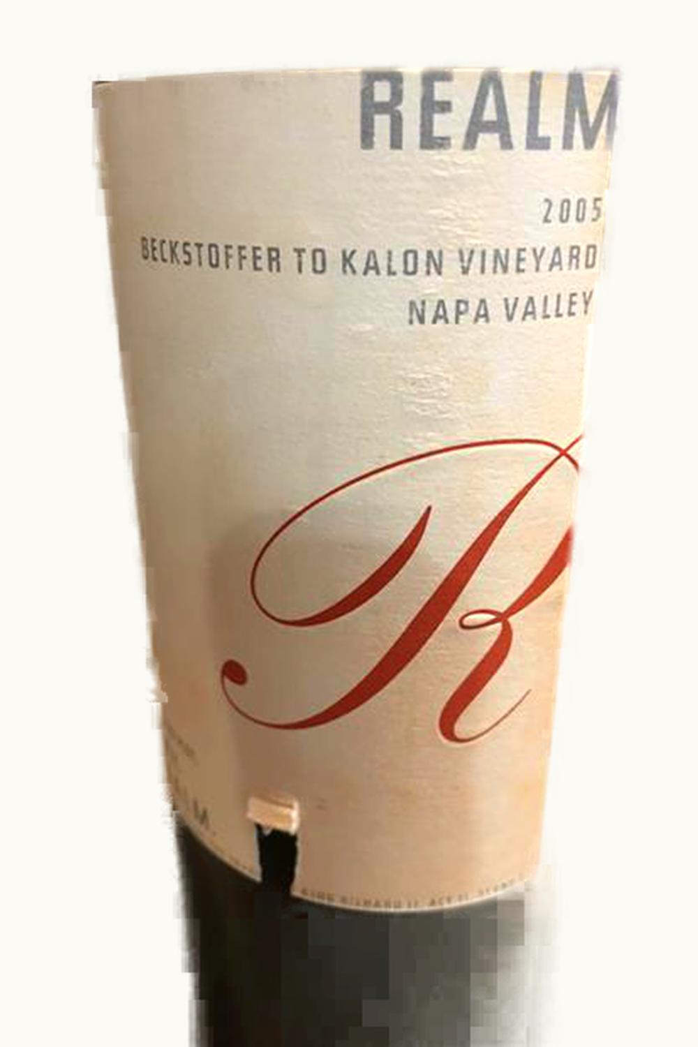 Realm Cellars Beckstoffer To Kalon Cabernet Sauvignon, 2005
