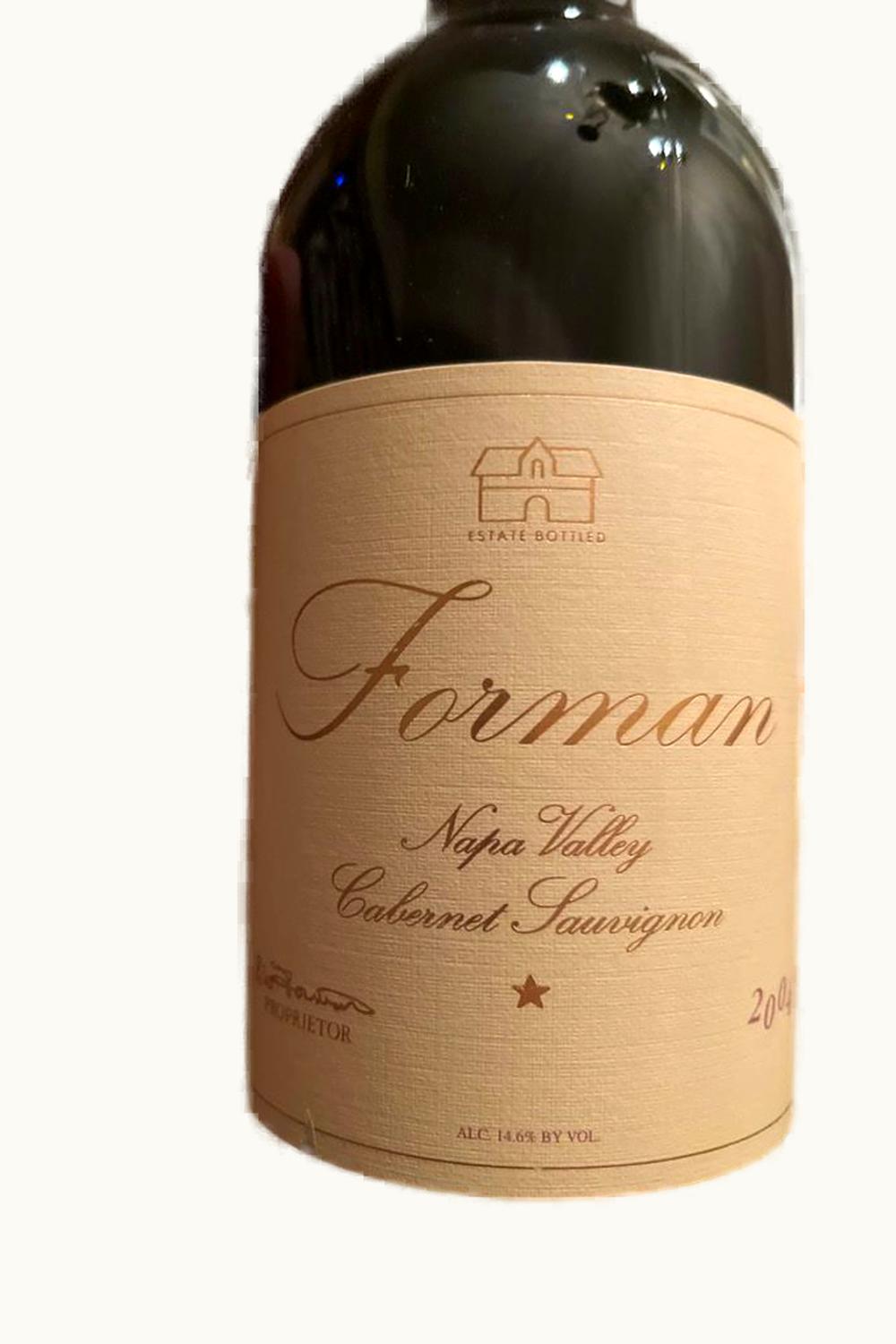 Forman Cabernet Sauvignon, 2004