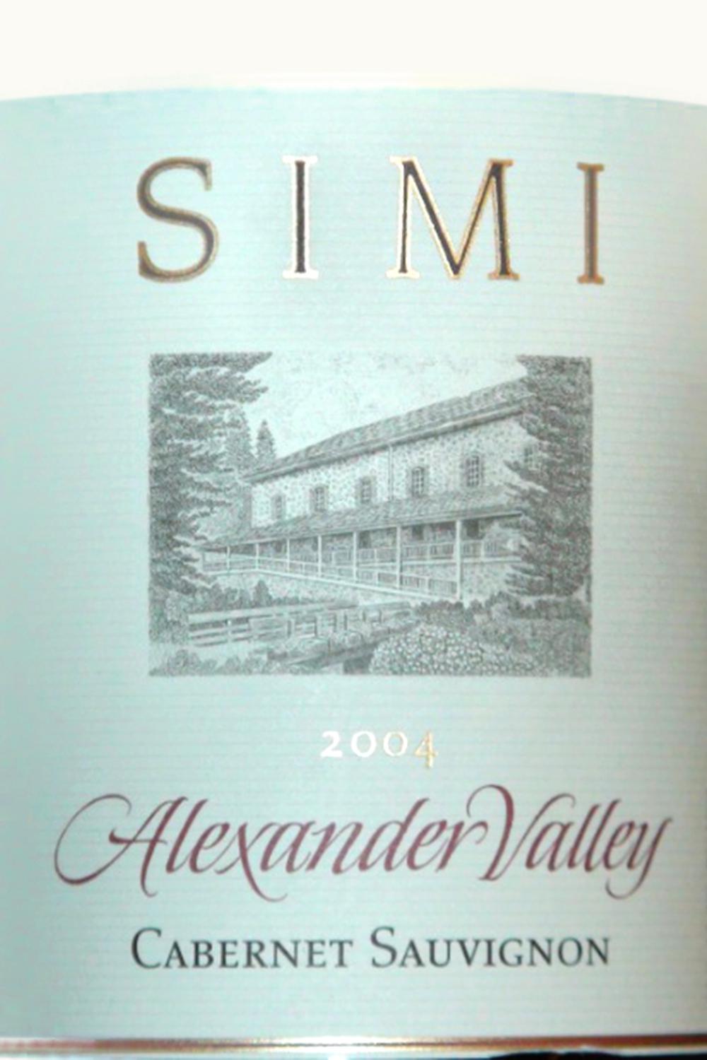 Simi Cabernet Sauvignon, 2004