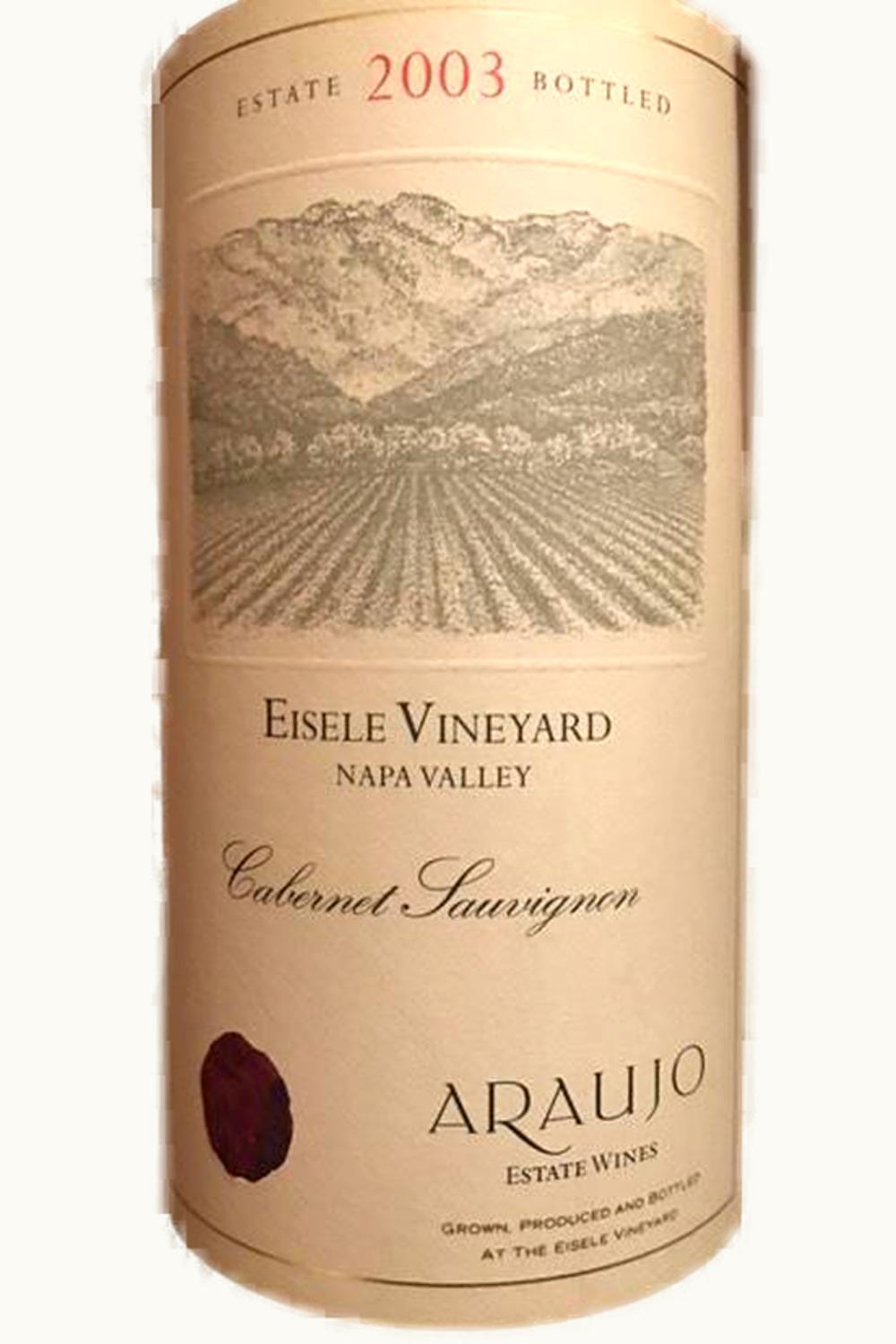 Eisele Vineyard Syrah, 2003