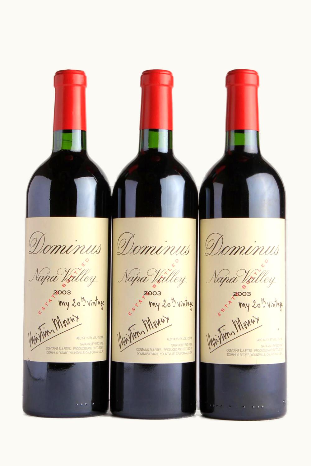 Dominus Estate Christian Moueix, 2003