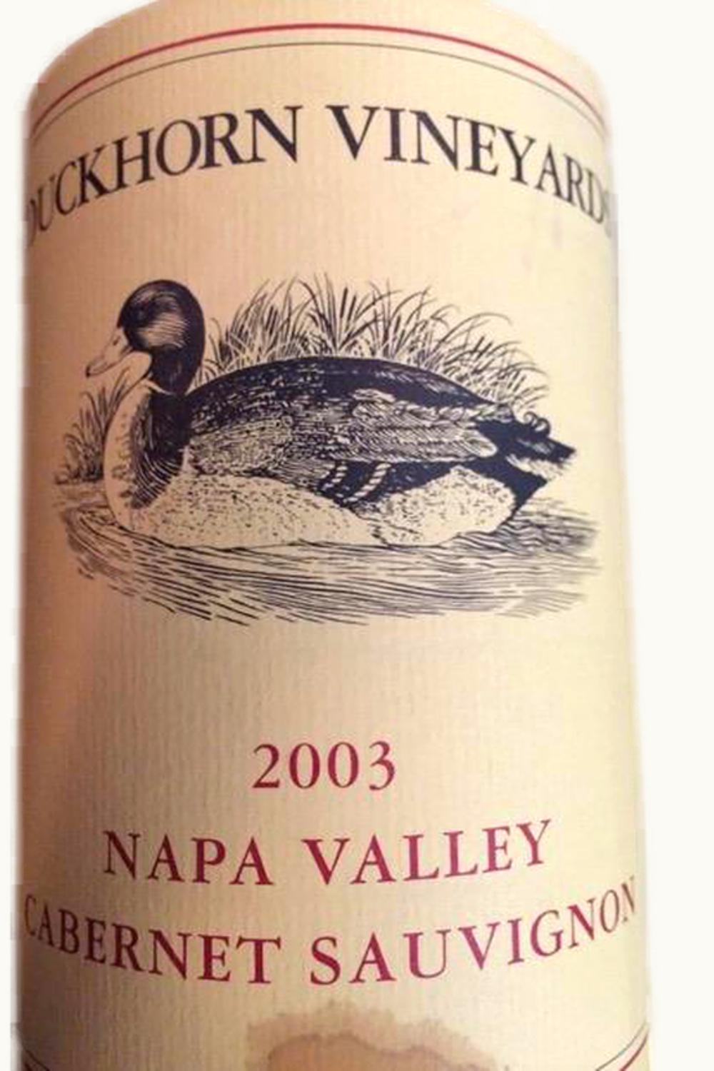 Duckhorn Vineyards Cabernet Sauvignon, 2003