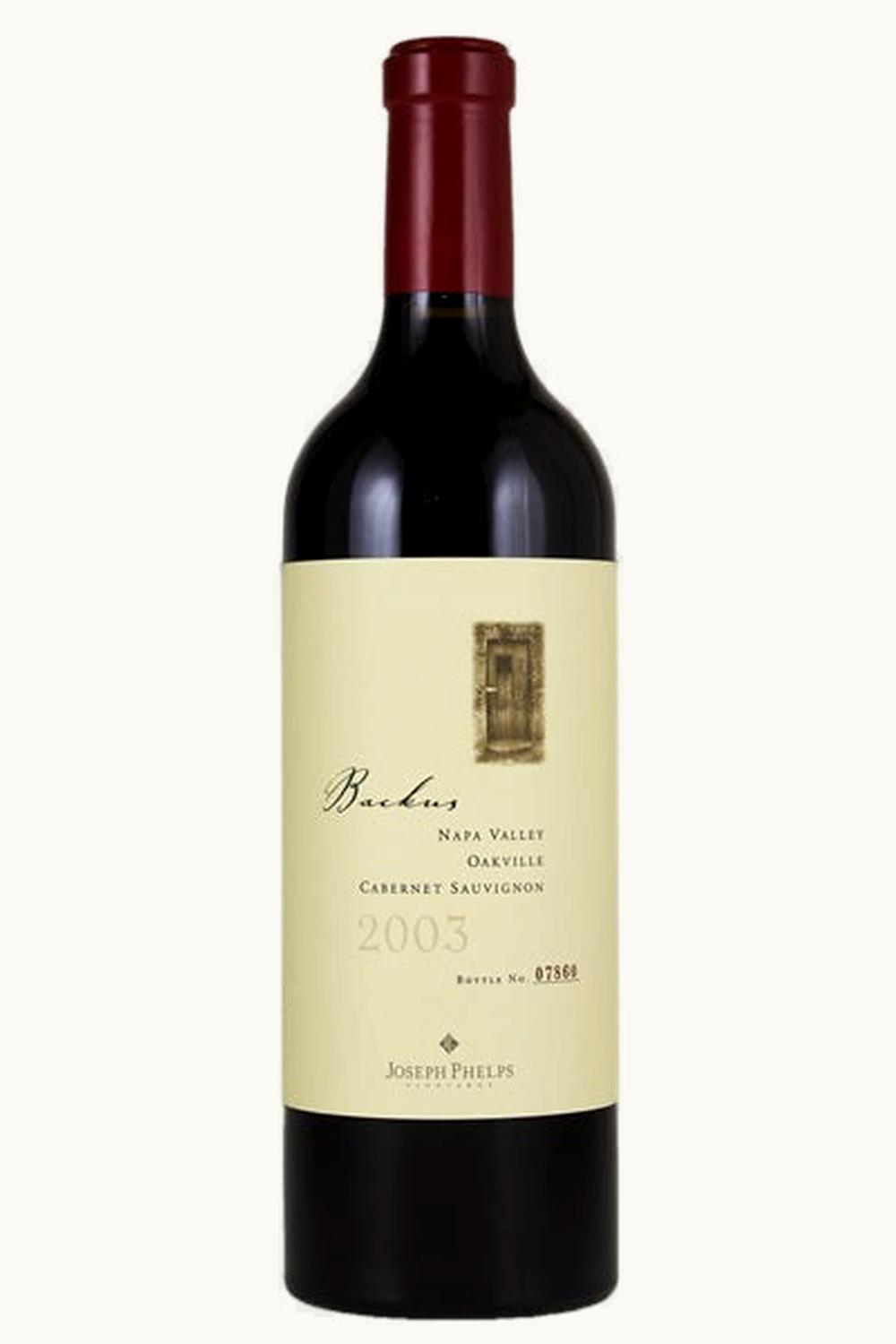 Joseph Phelps Bacchus Cabernet Sauvignon, 2003