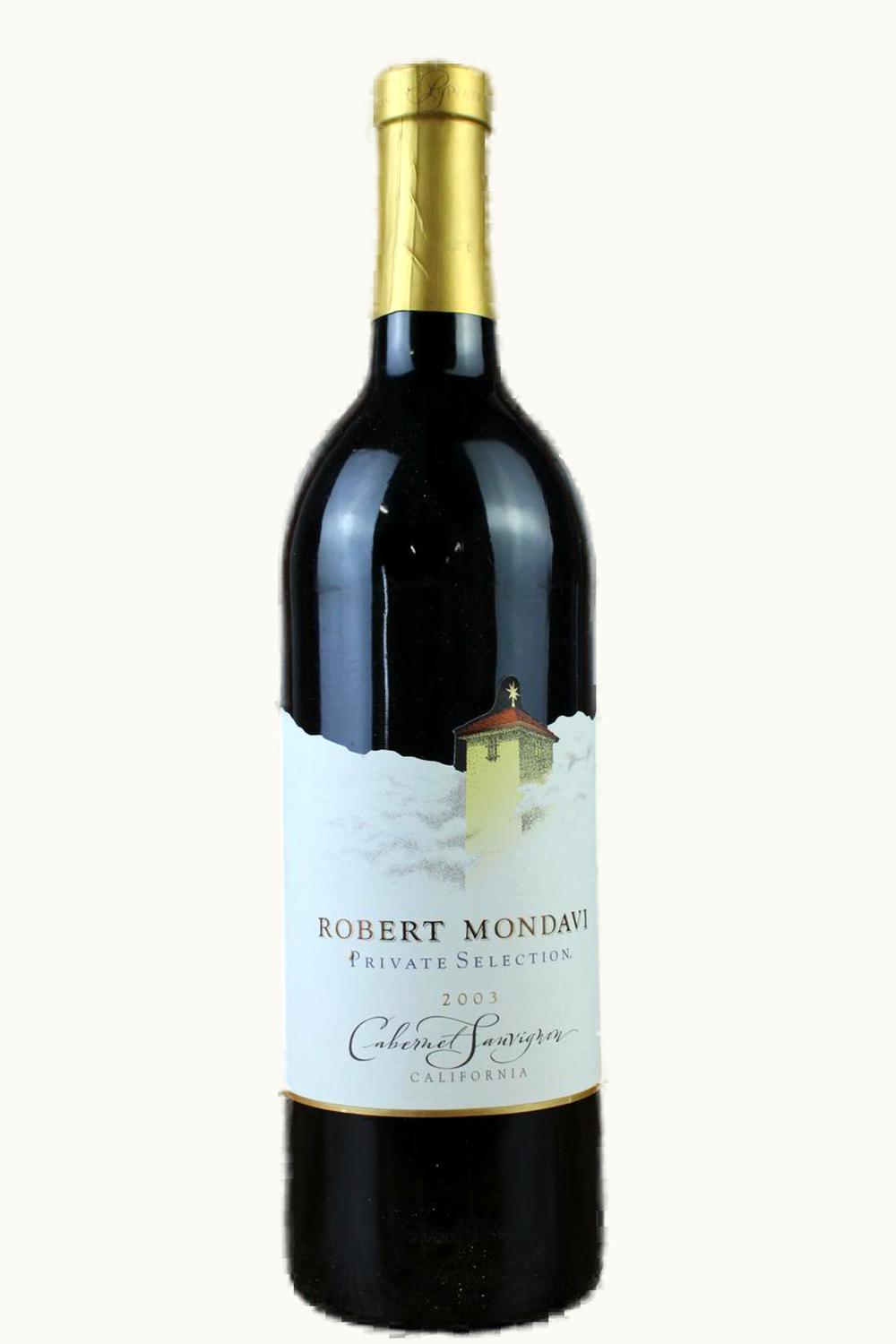 Robert Mondavi Private Select Cabernet Sauvignon, 2003