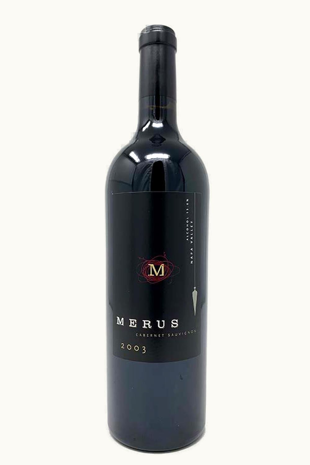 Merus Cabernet Sauvignon, 2003