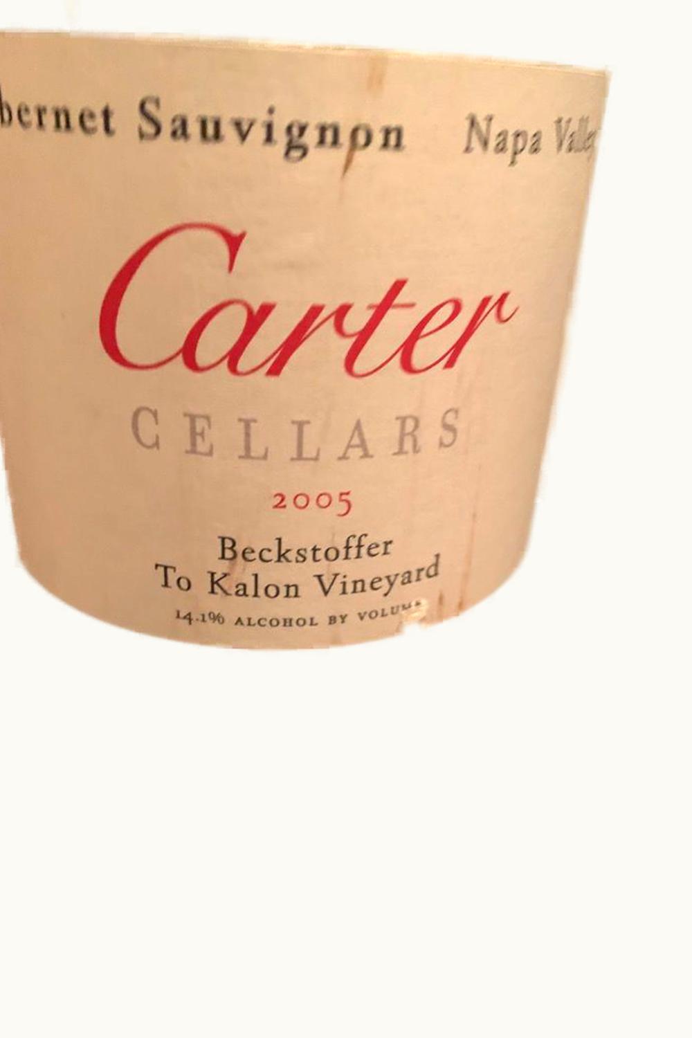 Carter Cellars Beckstoffer To Kalon The O.G. Cabernet Sauvignon, 2003