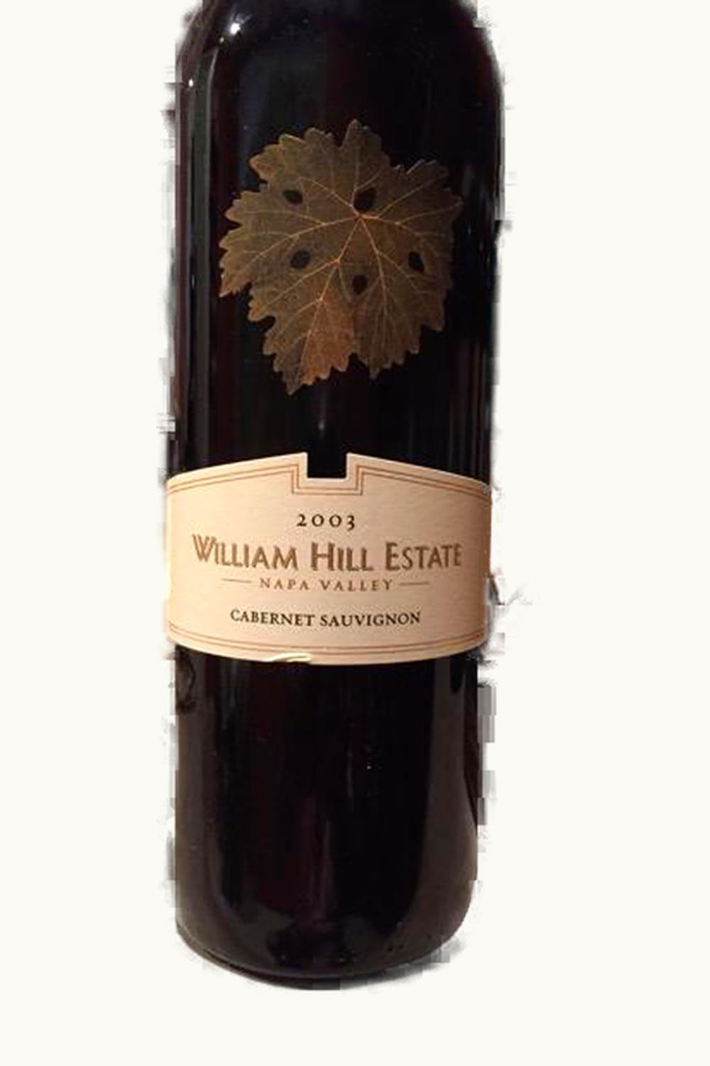 William Hill Estate Cabernet Sauvignon, 2003