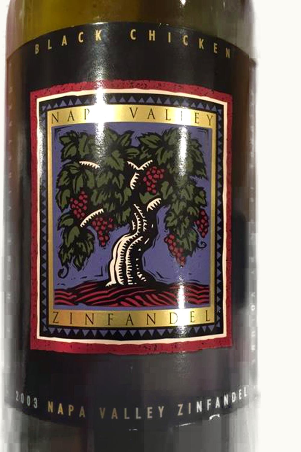 Robert Biale Black Chicken Zinfandel, 2003