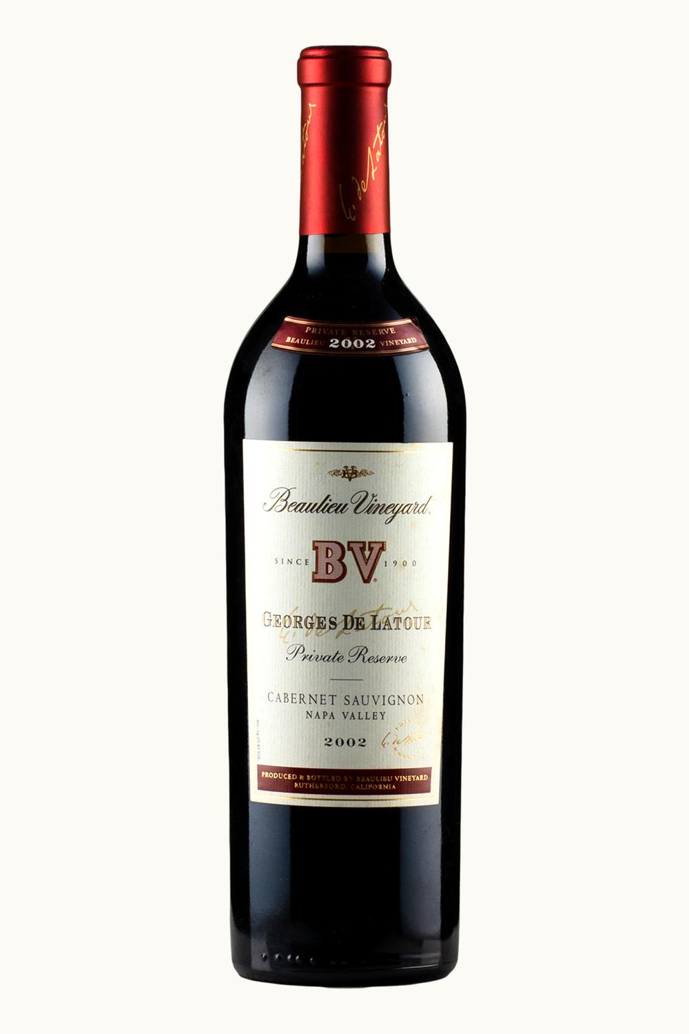 Beaulieu Vineyard George de Latour Private Reserve Cabernet Sauvignon, 2002