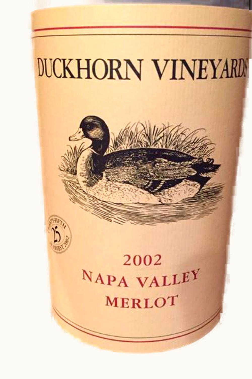 Duckhorn Vineyards Merlot, 2002