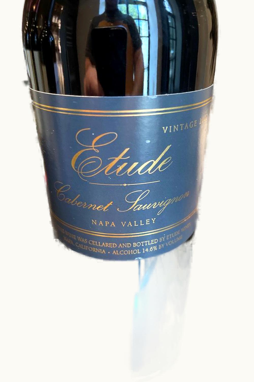 Etude Cabernet Sauvignon, 2002