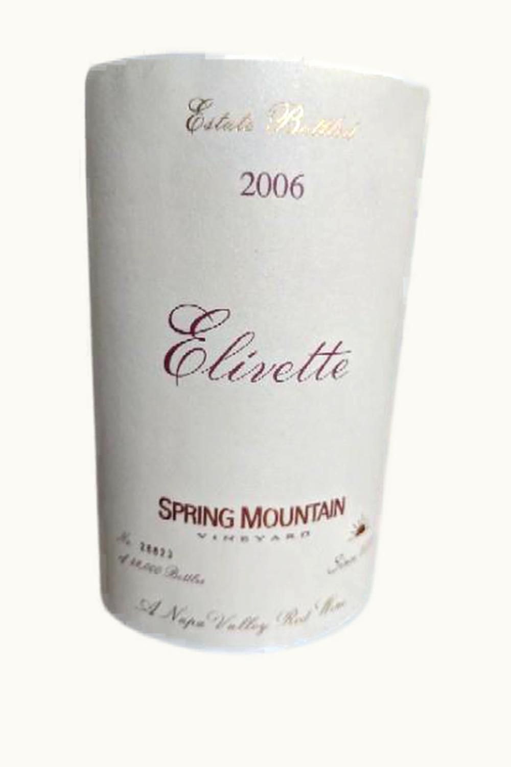 Spring Mountain Elivette, 2002
