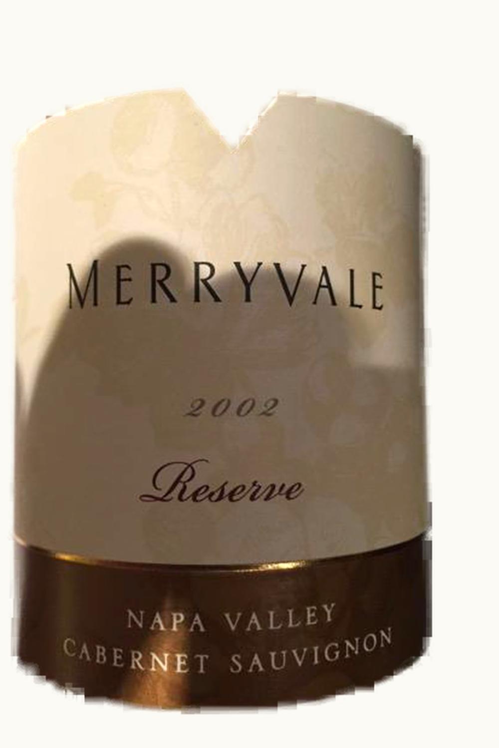 Merryvale Cabernet Sauvignon, 2002